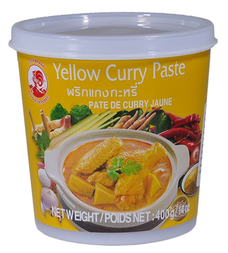 Yellow curry paste - Cock Brand 400 gr.